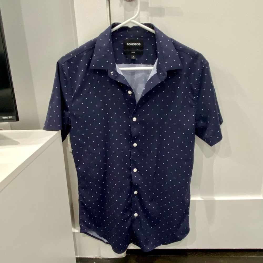 Bonobos size small short sleeve button up